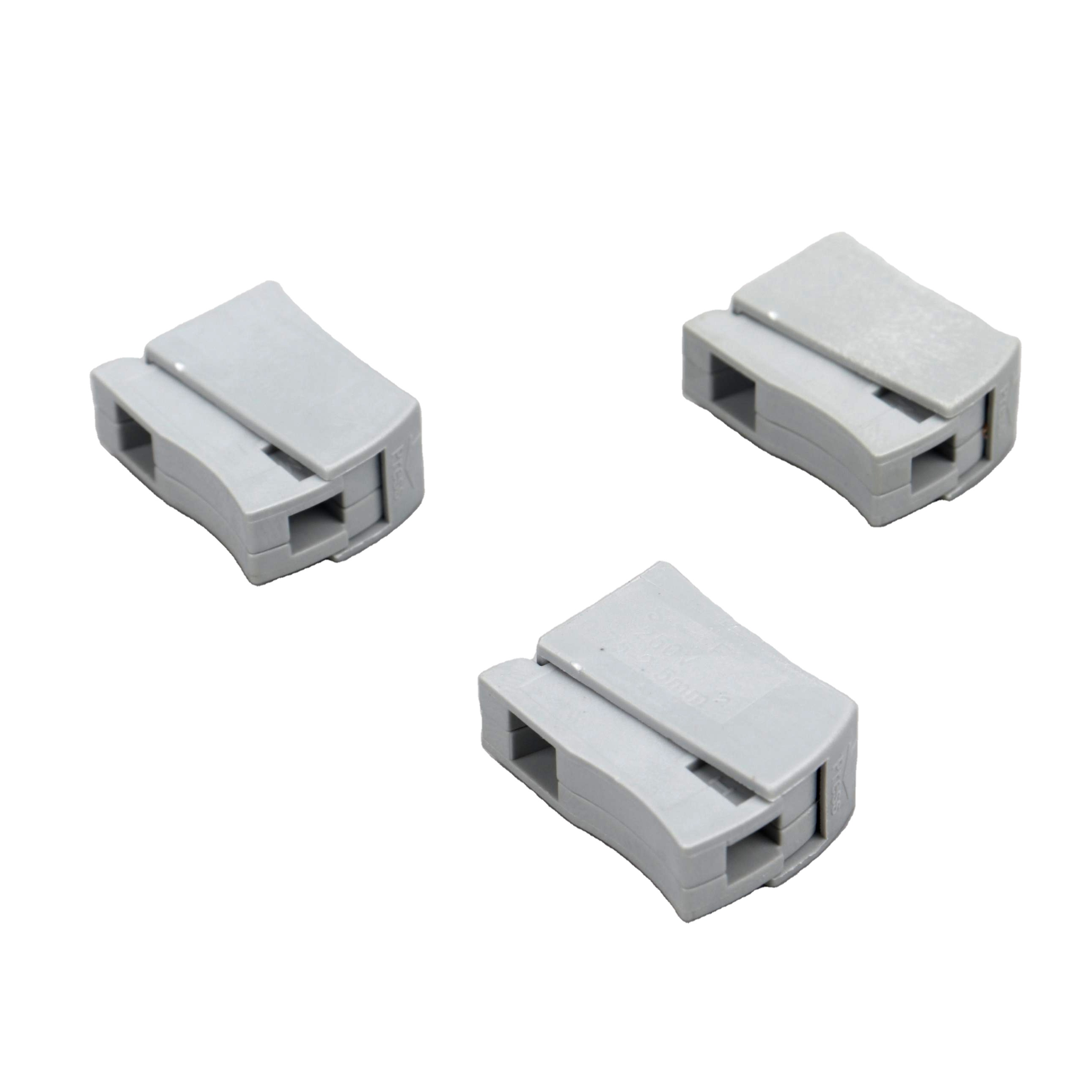 Original 224-101 high temperature resistant wire connector double-head pressing LED lighting terminal 400V/24A