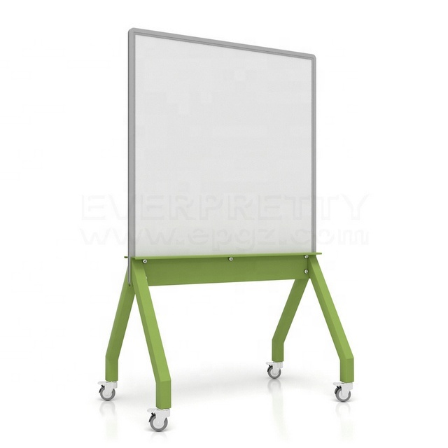 School Classroom Movable Magnetic White Board Double Sides White Board with Casters Paint White Board Prices