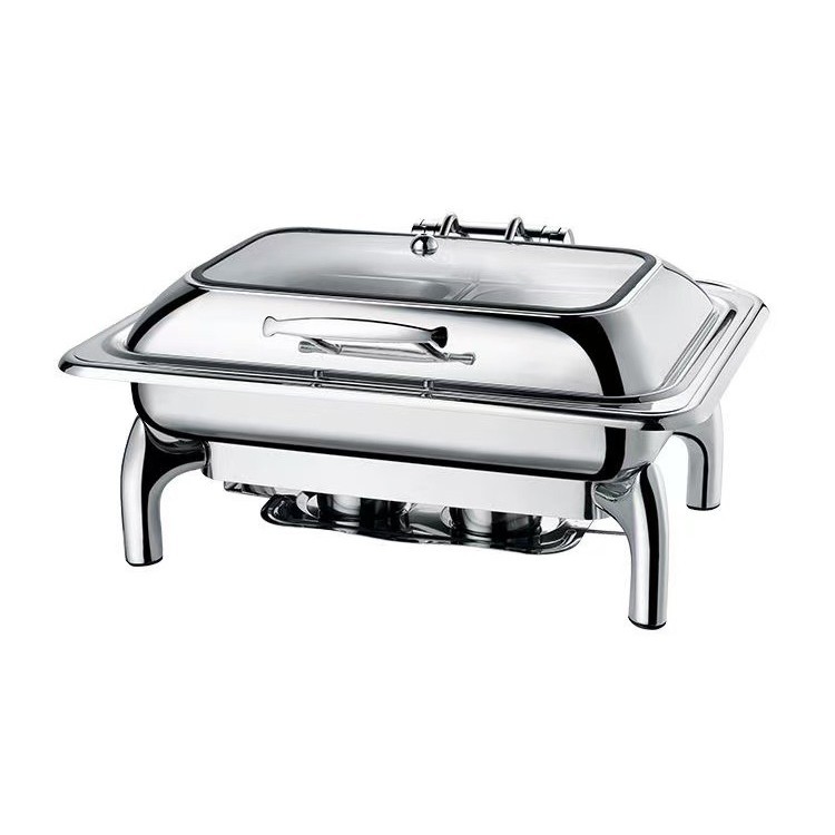 Custom buffet stove Detachable lid hydraulic clamshell electric heating buffet thermal insulation stove Buffy dish heating