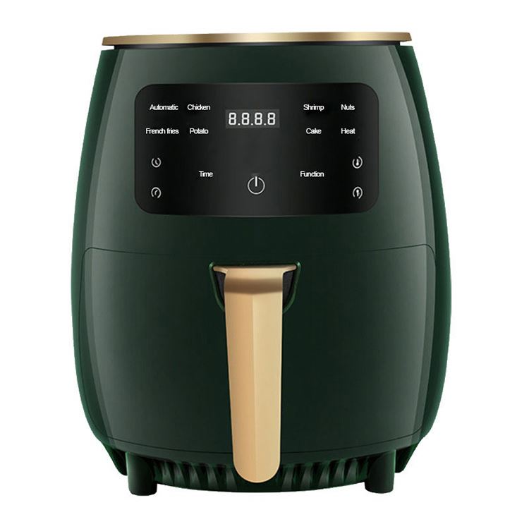 Fryer Oil Free 4L 1200W Oven Commercial No Digital With Stainless Steel Home Use Manual Dualzone Air Fryer