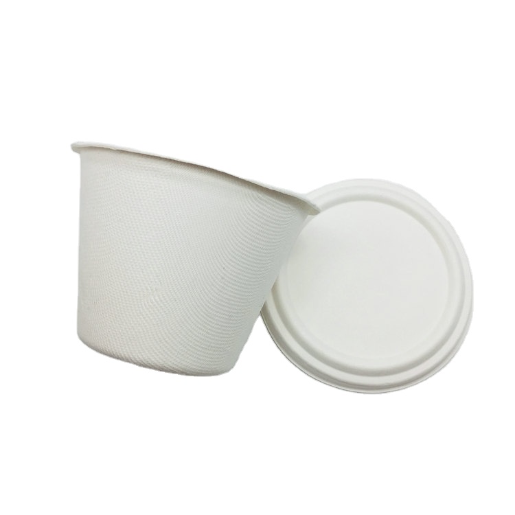 Биоразлагаемые одноразовые чашки Compostable 2 oz/5 oz/7 oz/8 oz/13 oz чашки с крышками