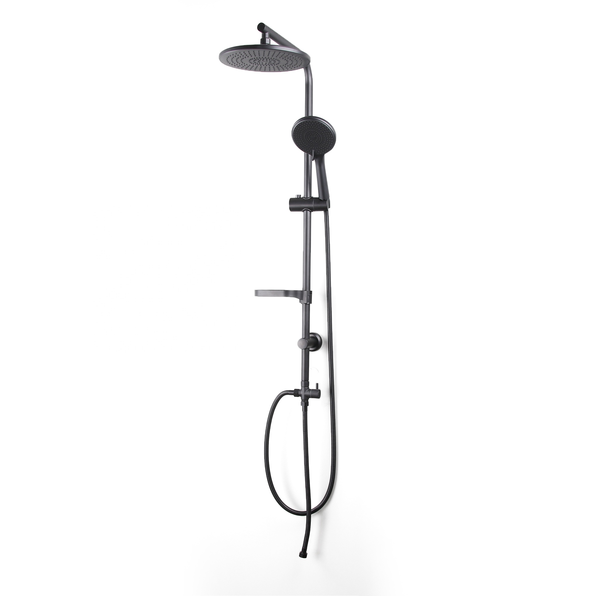 2021 New Style Hot Cold Water Mixer Luxury Stainless Steel Bathroom Shower Mixer Sets With Soap Box