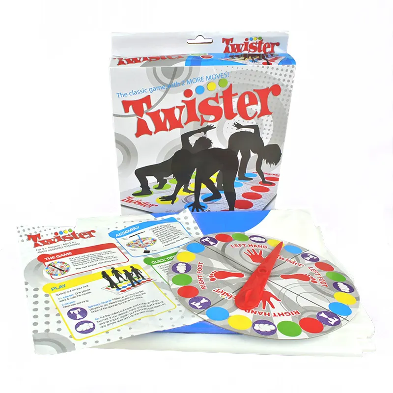 Twister game board classic parent-child educational playing toy outdoor indoor multiplayer family party funny game for people