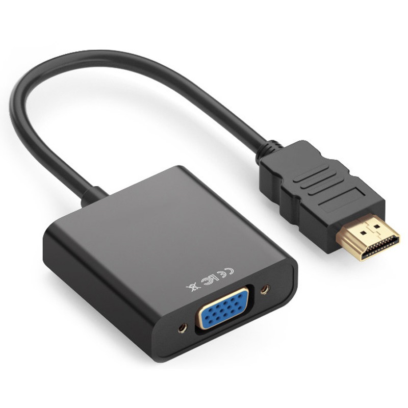 Кабель HDTV VGA 1080P преобразователь HDTV штекер VGA гнездо Аудио Видео кабель конвертер VGA в HD адаптер