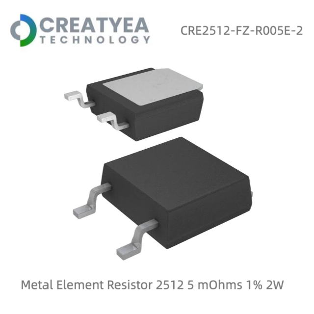 Металлический элемент резистор 2512 5 mOhms 1% 2W CRE2512-FZ-R005E-2