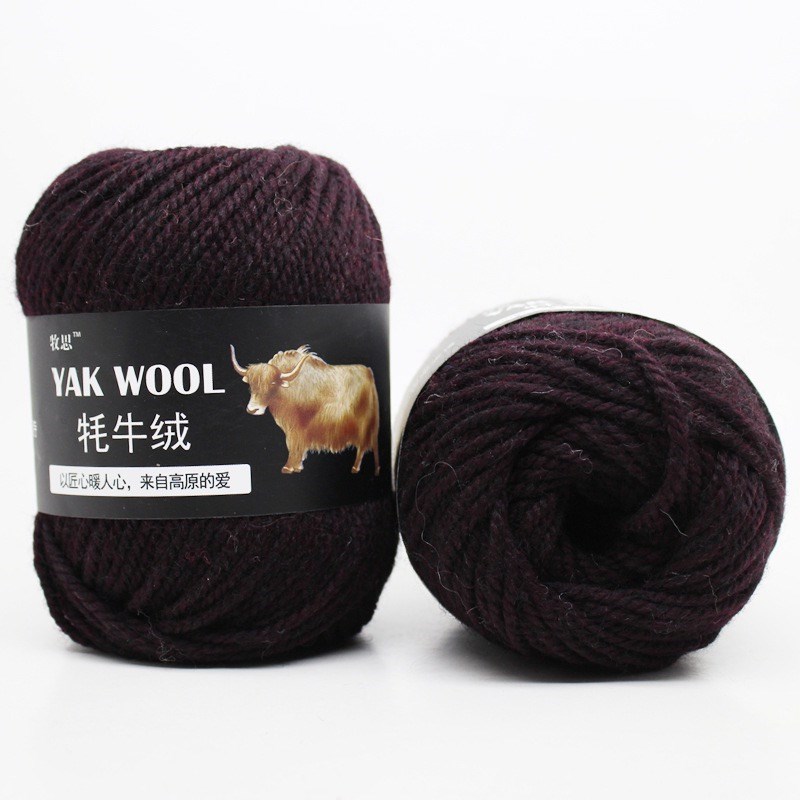 Камвольной Як "wook" смесь пряжи 3ply 100g Як шерстяной пряжи нескатывающаяся верхняя одежда акриловые superwash шерсти яка смешанная пряжа