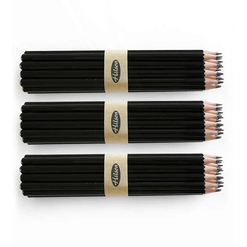 Promotional cheap bulk wooden pencils 2B pencil Custom Hotel Pencil