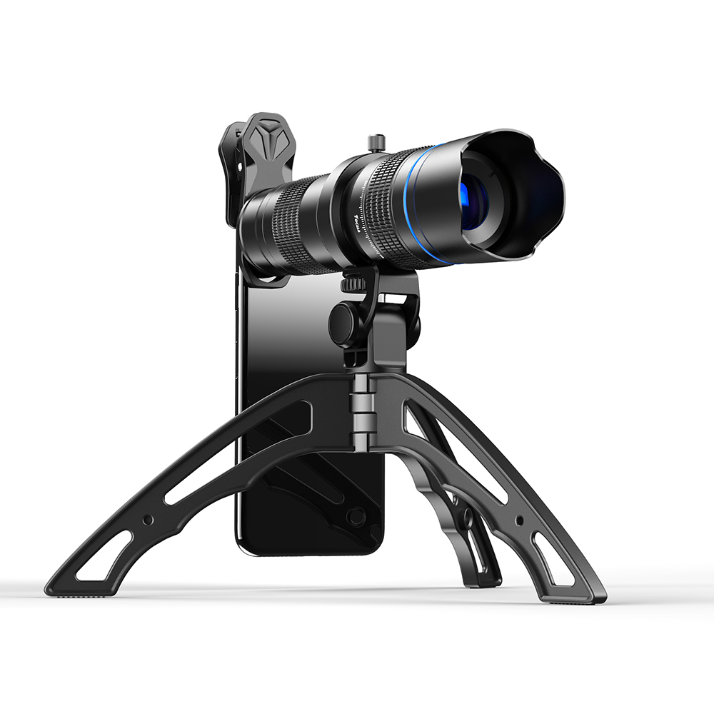 APEXEL портативный дорожный костюм без искажений HD 20-40X зум телеобъектив для мобильного телефона с подставкой для штатива