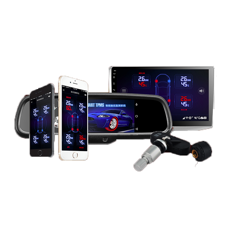 Лучший дешевый внешний датчик Tpms BLE 5,0 для систем мониторинга давления в шинах Android и Ios, автомобильная система мониторинга давления в шинах