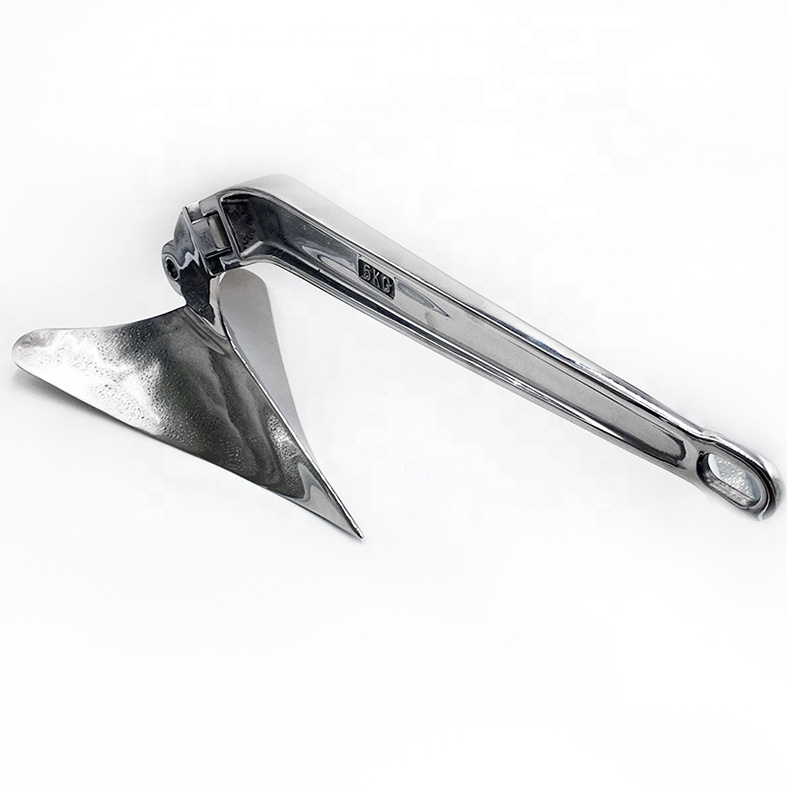 High Quality AISI316 stainless steel Mirror polish Marine Plough Anchor