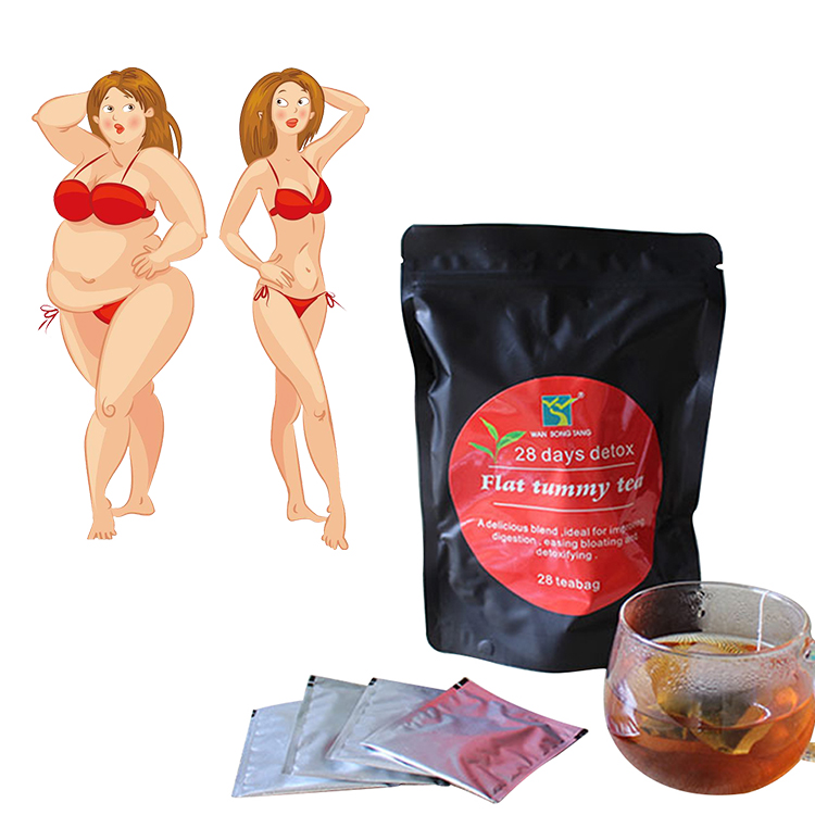 Private label detox tea detox slimming tea 28 day slimming detox tea