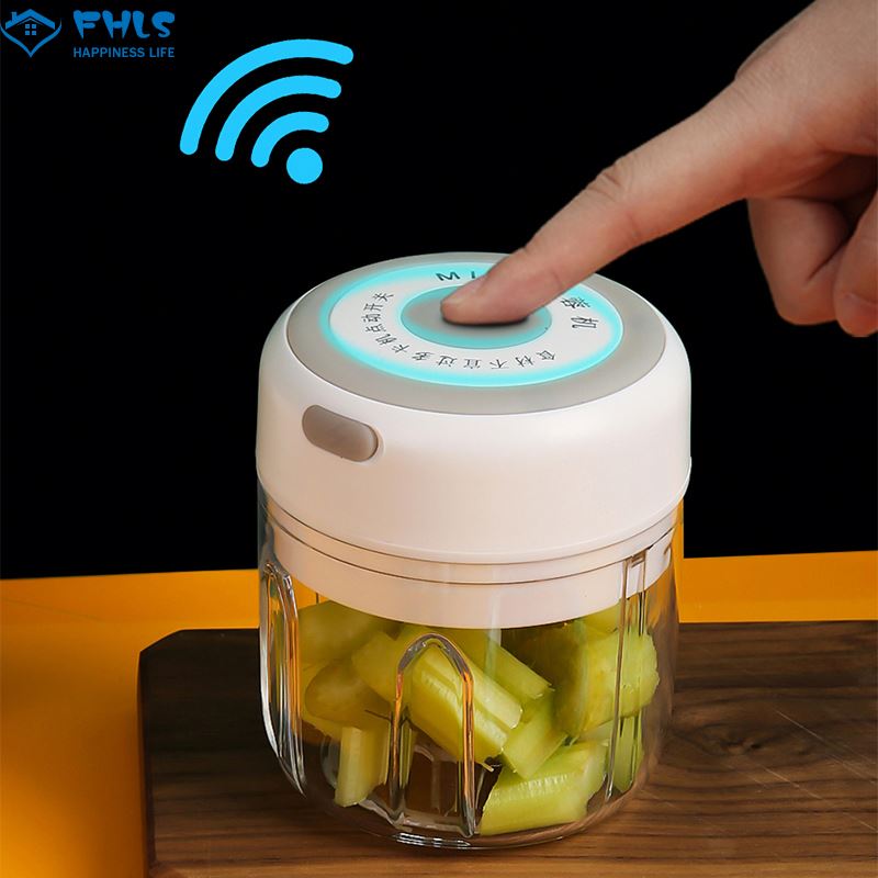 New Design Premium Ginger Electronic Food Portable Mini Garlic Chopper