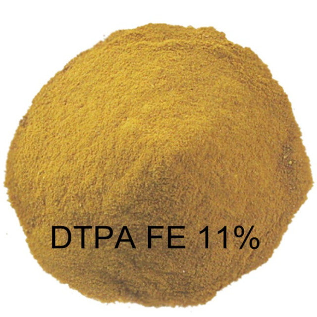 Гидропонный DTPA Fe 11% chelate dtpa для aquaponic