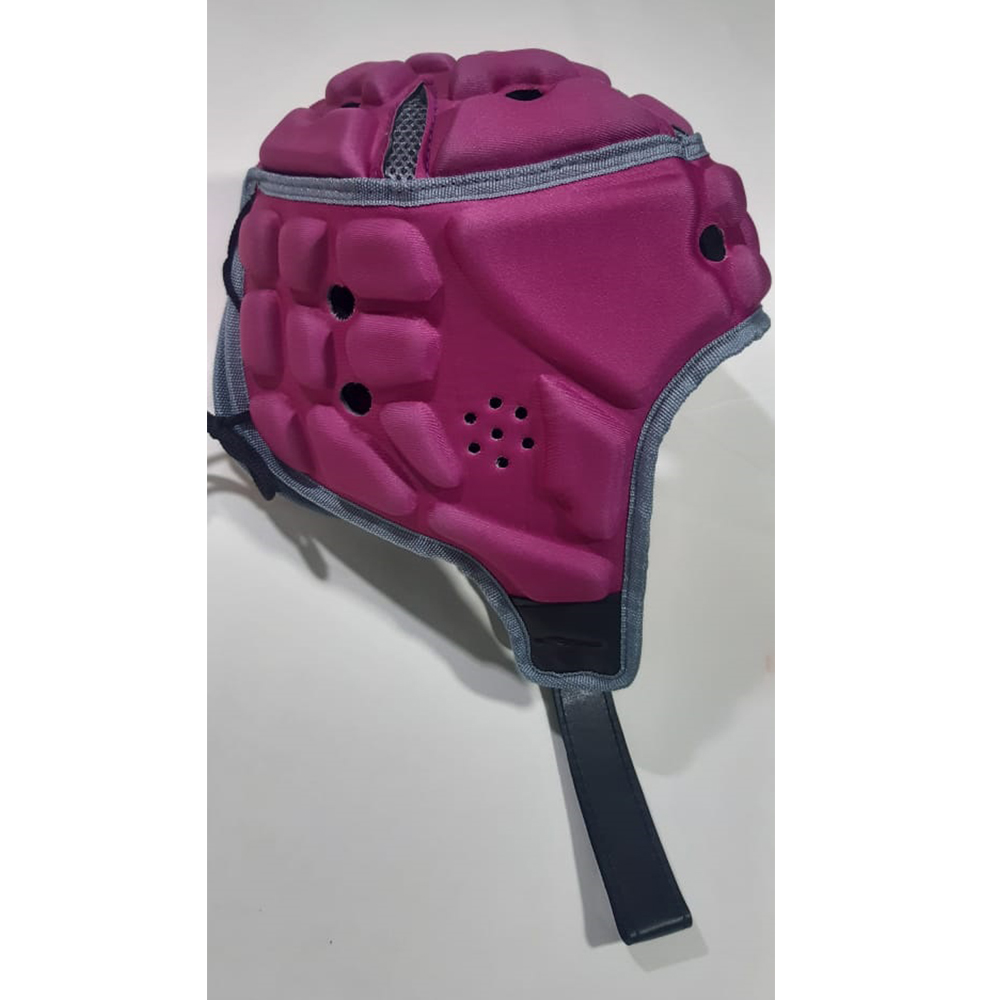 Pakistan Factory Price Padded Helmet Flag Football Customized Protector Rugby Headgear Half Face Soft Shell