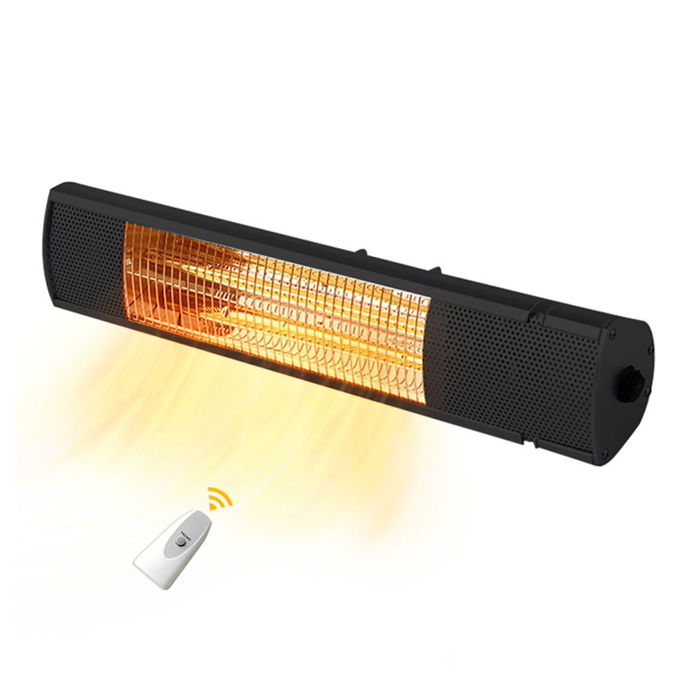 SF-104 electric 650/1300/2000W outdoor patio halogen strip heater