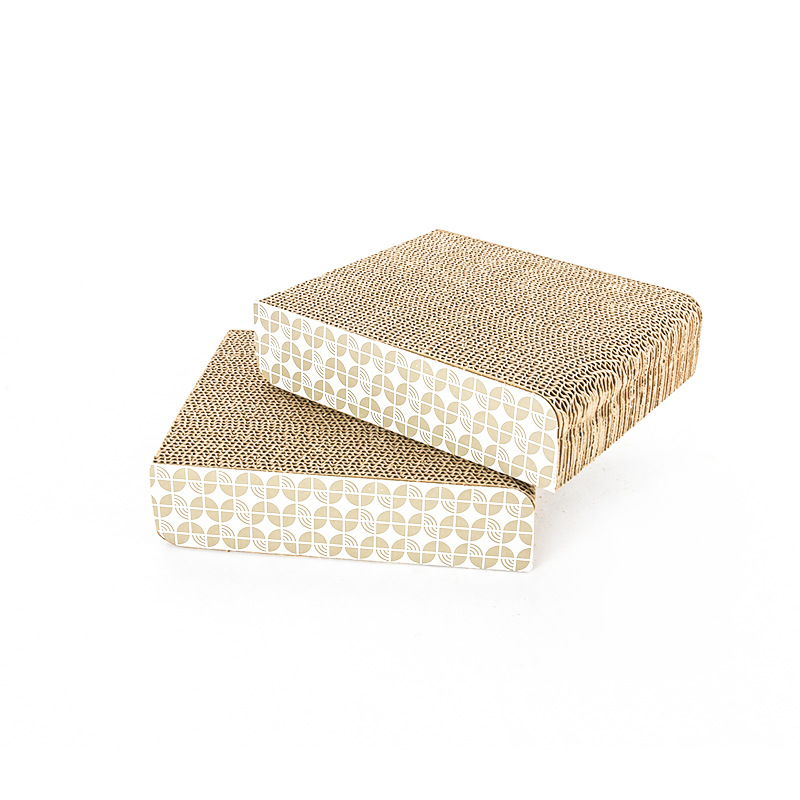 New Funny Cat Scratcher Pad for Kitten Scratching Posts Toys Claw Sharpener Grinding Nails Cardboard Bed House Cat Scratch Board