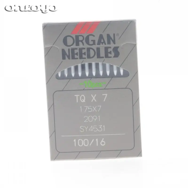 Industrial Sewing Machine Spare Parts Organ Needle TQx7 175x7 2091 SY4531 For Button Machine 10pieces TQ*7