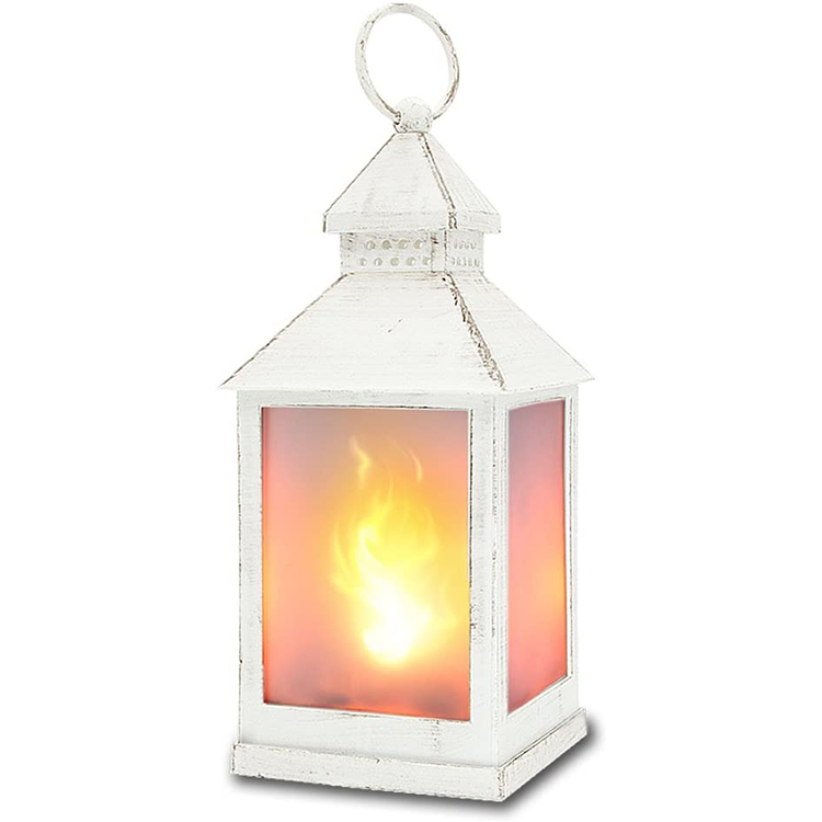 Factory Direct Simple Hanging Lantern Portable Candle Wind Lantern Holiday Decoration Ornaments