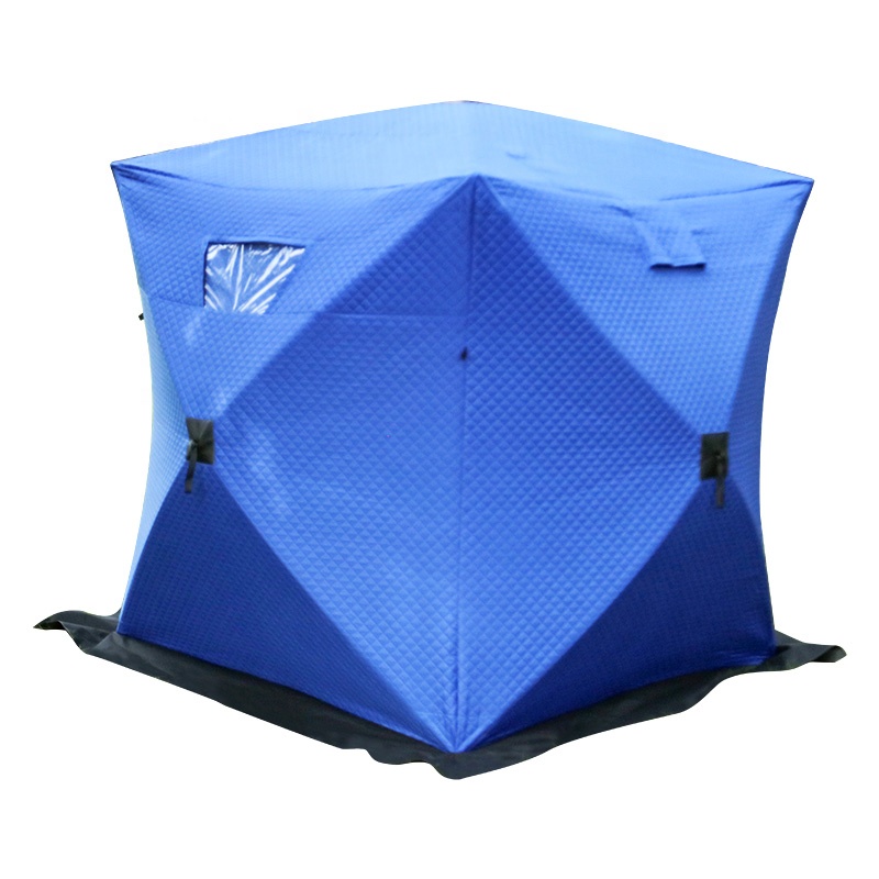 New listing 2 instant outdoor camping tents temporary work ice tent for winter fishing with great price