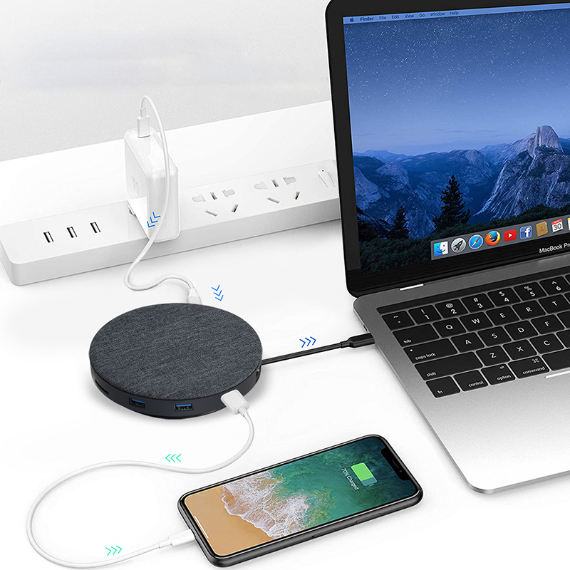 Лидер продаж Amazon, Oem Odm Беспроводной Usb-концентратор с двойным дисплеем Hd Vga 4k 30 Гц