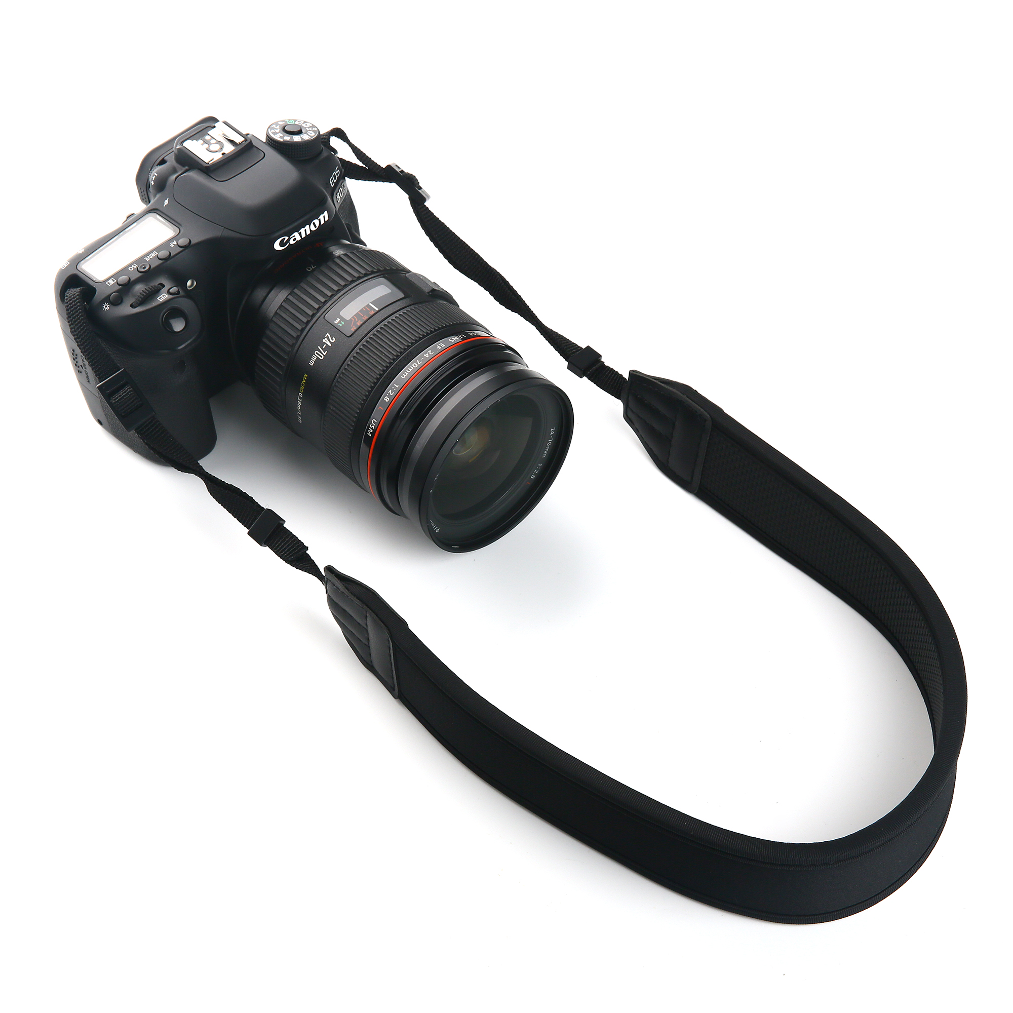 Шейный ремешок для камеры, плечевой ремень Ruittos DSLR, ремень-слинг, ремешок с неопреновой подкладкой и быстрыми отсоединениями для легкого зеркала