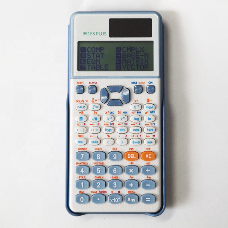 Модные 991ES Плюс Научный калькулятор 12 цифр calculadora cientifica для студентов, математика финансовых налогообложения вычислений