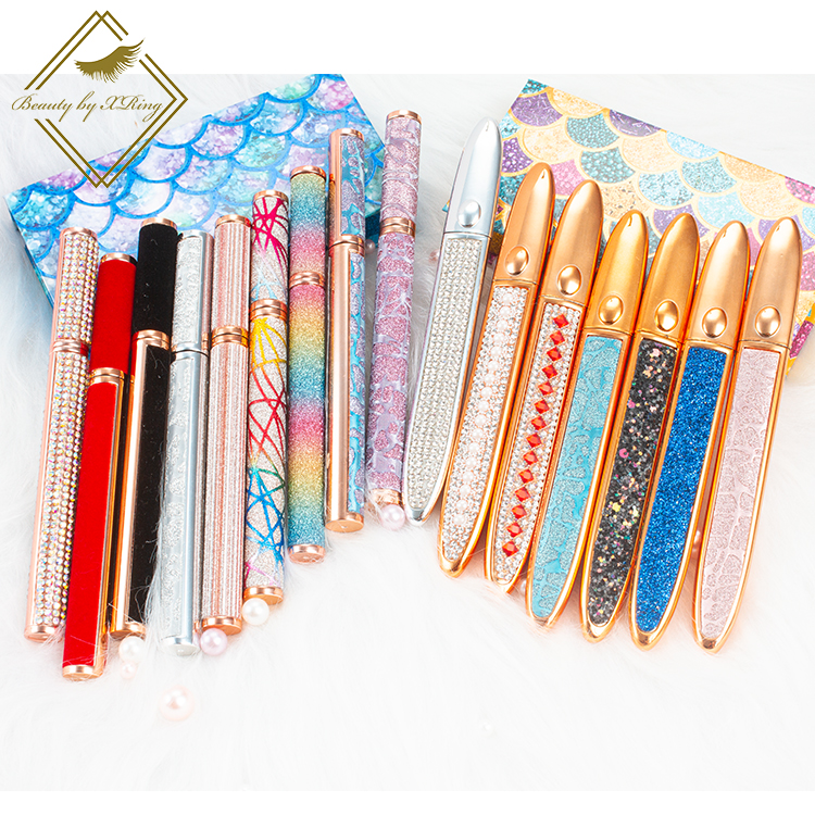 Private Label Black Waterproof Magic Adhesive Eyeliner Glue Pen Liquid Magnetic Eyelashes Eyeliner