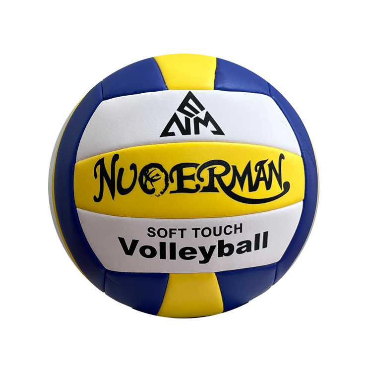 Custom No.5 Volleyball Rubber Liner Beach Volleyball For Training High Elasticity Soft Pvc Surface Indoor Outdoor Playing