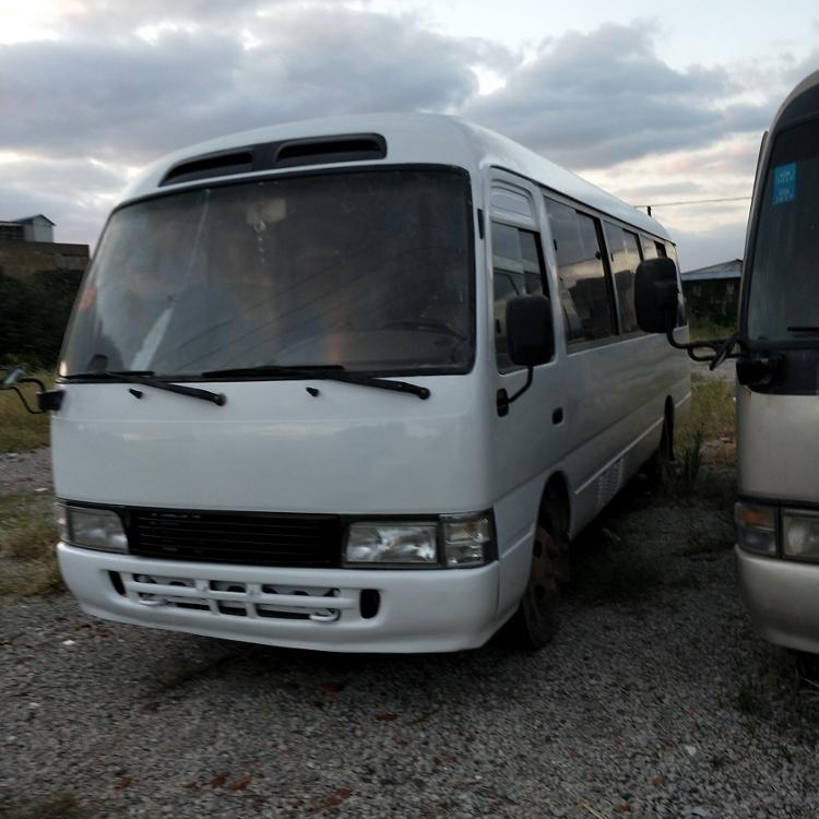 Хорошая производительность, Подержанный японский бренд toyota coaster, 30 сидений, японский автобус hiace с дизельным двигателем, низкая цена, для продажи в Китае