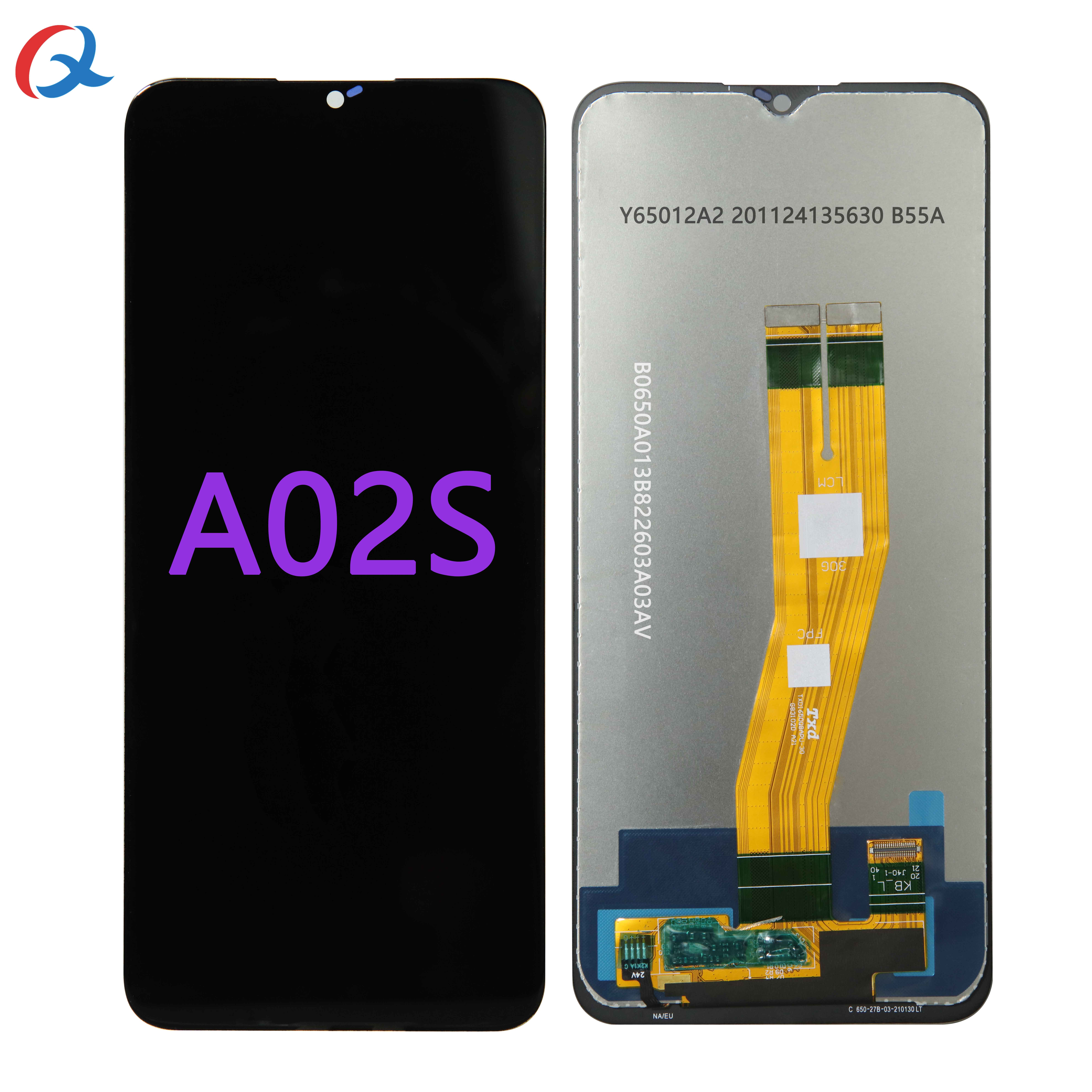 Оригинальный ЖК-дисплей da 6,5 дюйма для Samsung Galaxy A02s, ЖК-дисплей с цифровым преобразователем в сборе