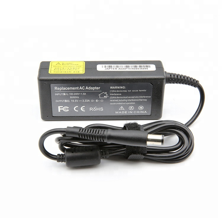 ROHS Зарядка для ноутбука hp адаптер переменного тока 19,5 v 3.33a chargeur для ноутбука hp зарядное устройство большой pin