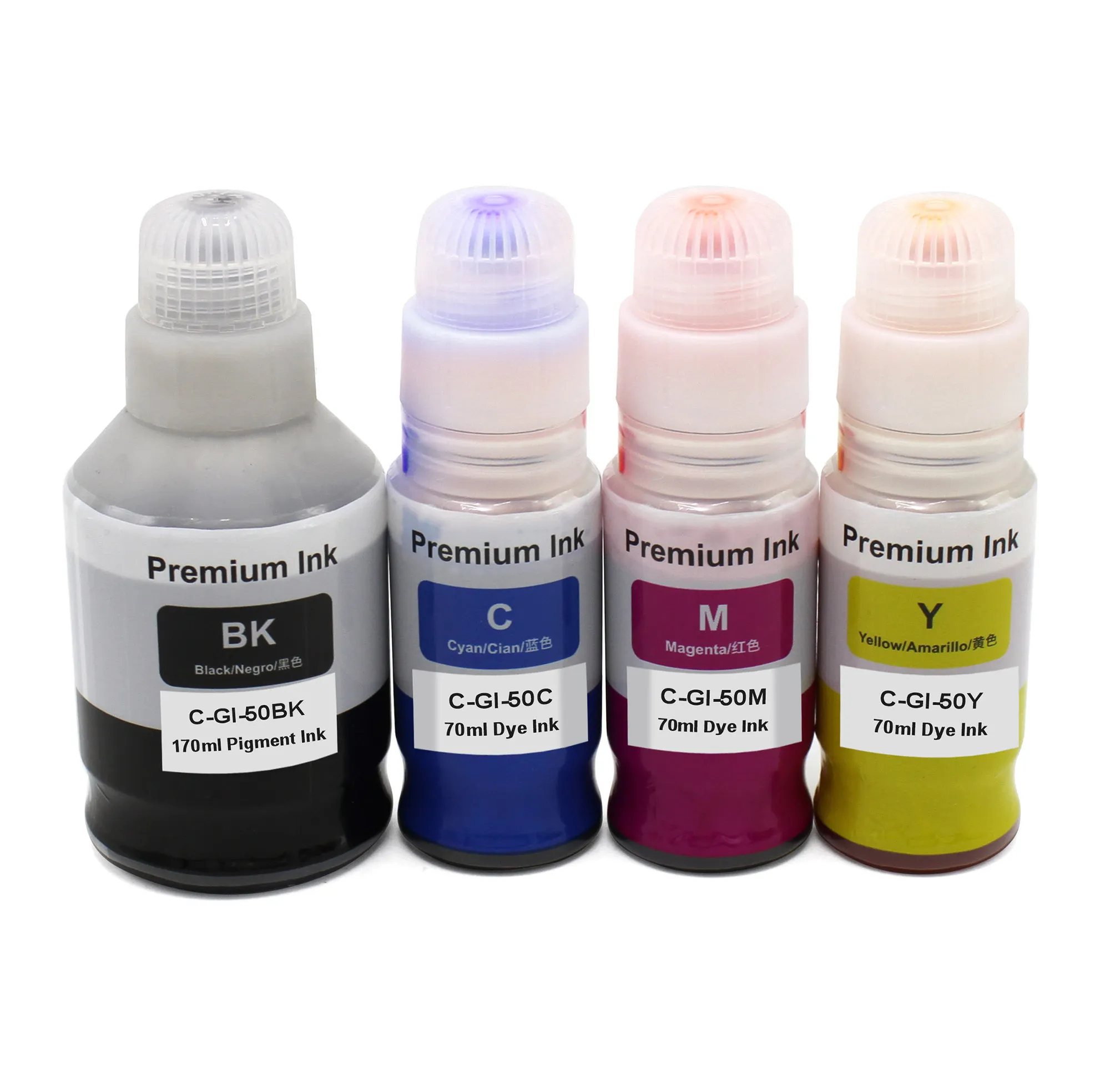 Refill ink GI-50 compatible for canon ink tank use in PIXMA G5050 / G6050 / G7050 printer