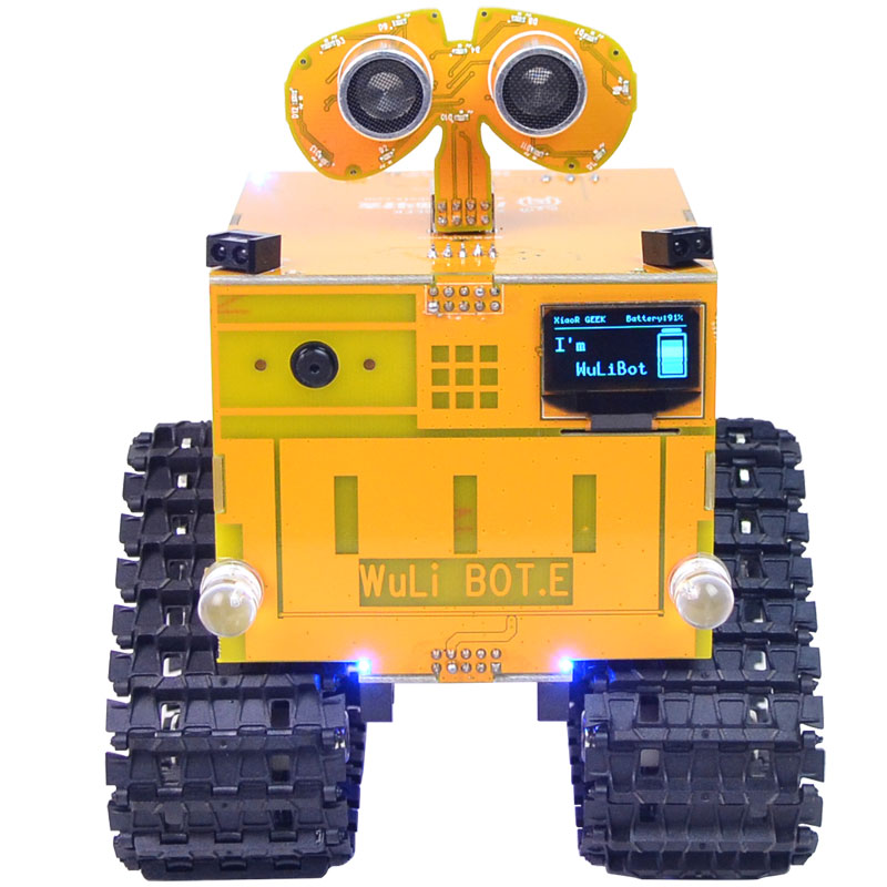 Xiaoor Geek высокое качество WULI Bot Scratch + смешанный паровой программируемый робот приложение дистанционное управление Arduino R3 для детей студентов