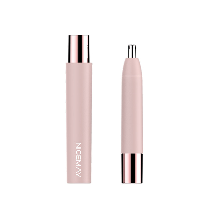2021 New Electric Nose Hair Trimmer Face Clean Trimer Replaceable Blade Razor Rechargeable Mini Nose Hair Trimmer