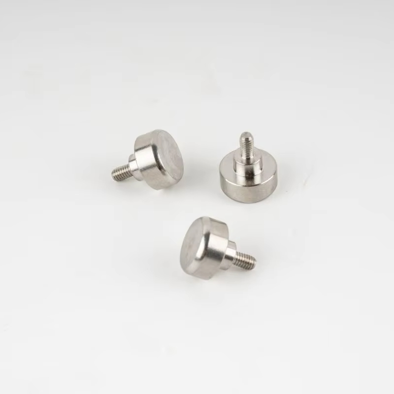 New Solid Copper Metal Tote Bag Bottom Decoration Stud Buckle Hardware Screws Rivet Accessories Leather Other Bag Parts