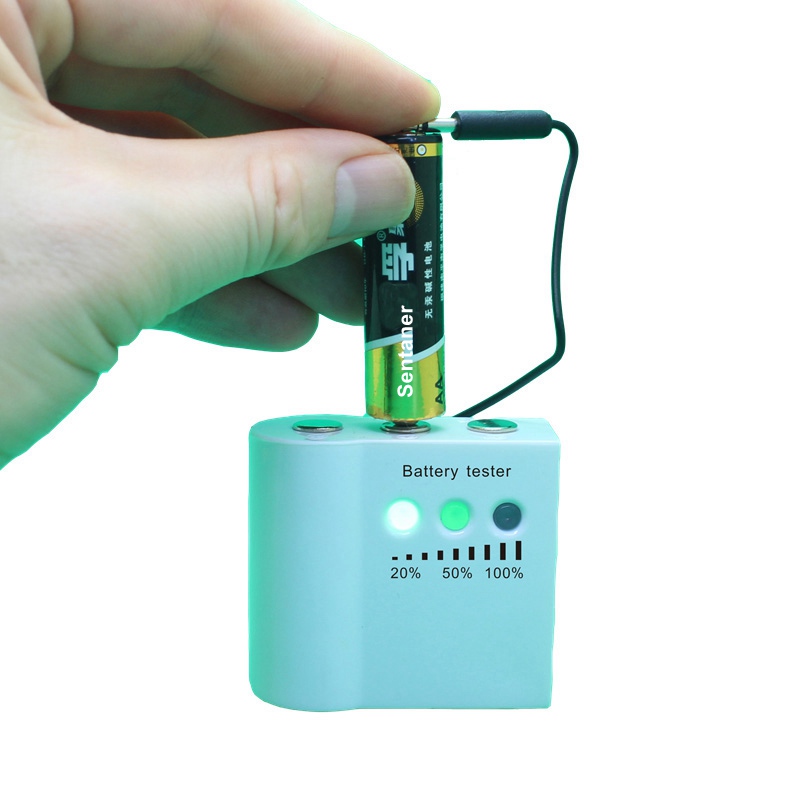 1.5V 3V 9V 12V Universal LED Dry Cell Battery Capacity Checker and Tester