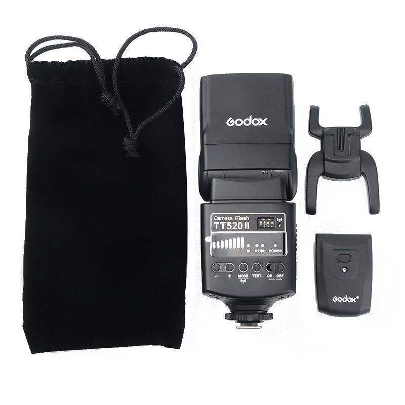 Вспышка для камеры inlighttech Godox Thinklite TT520II со встроенным беспроводным сигналом 433 МГц для камер Pentax Fuji DSLR