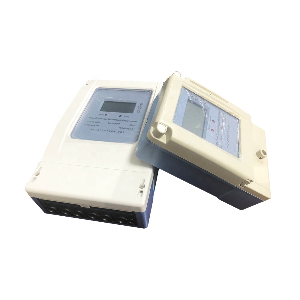 3-phase or single-phase meter GSM digital SIM card remote control electric energy meter