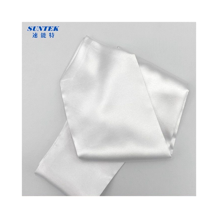 Wholesale customized good quality STB-TTIE-A santi shinny polyester sublimation mens tie