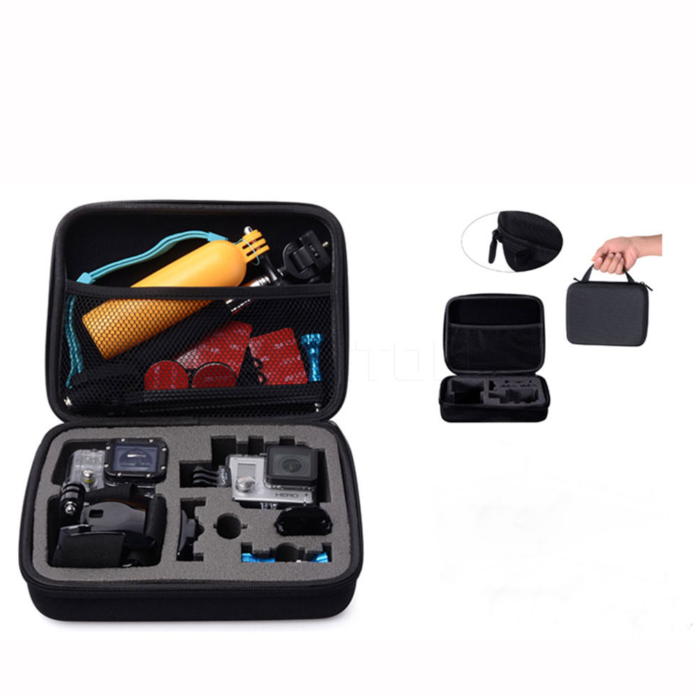 12 в 1 другие аксессуары для камеры Gopro Hero 8 7 6 5 4 3 + 3 2 1 для SJCM SJ4000 SJ5000 SJ6000 SJ7000 сумка для хранения