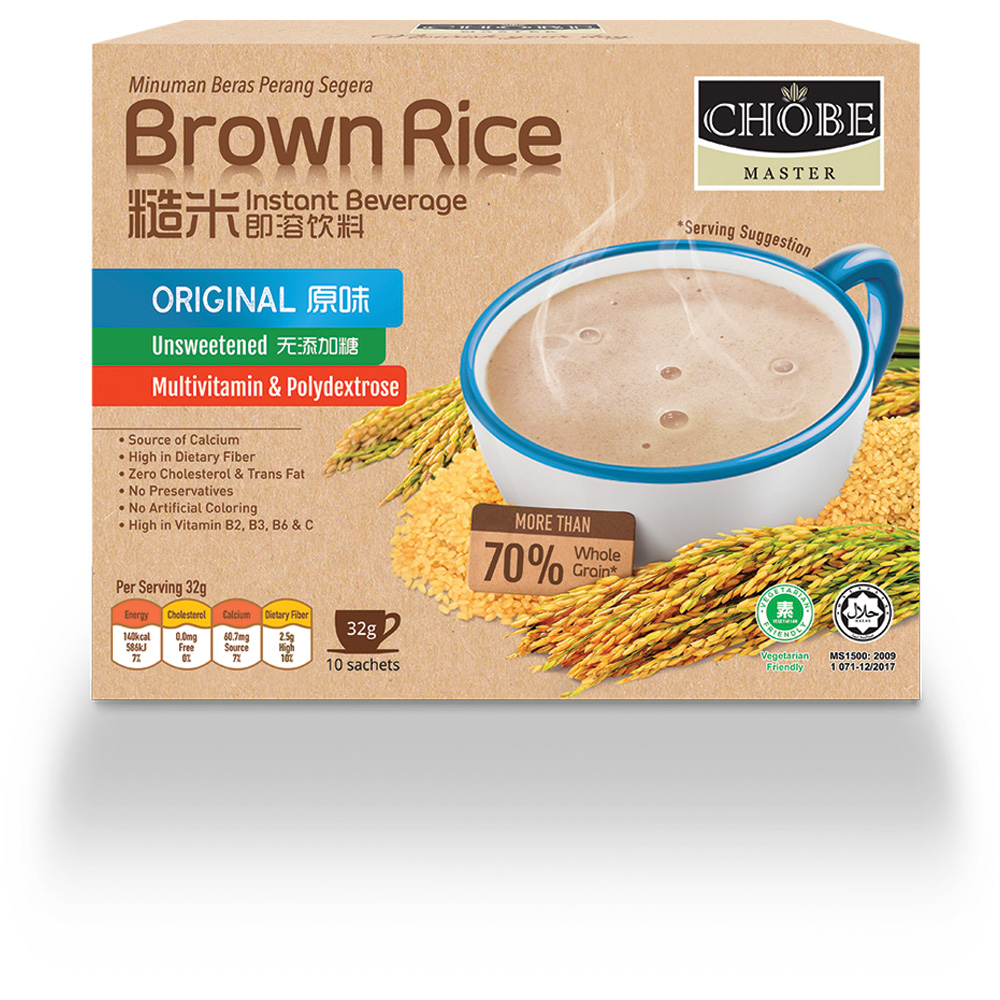 Brown Rice Instant Beverage (Original without sugar added)