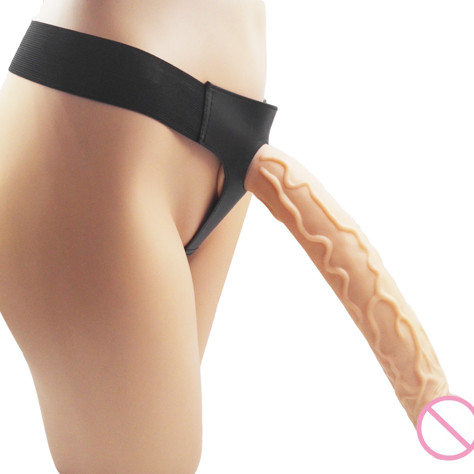 Sucker belt harness lesbian dildo panties/dildo for woman