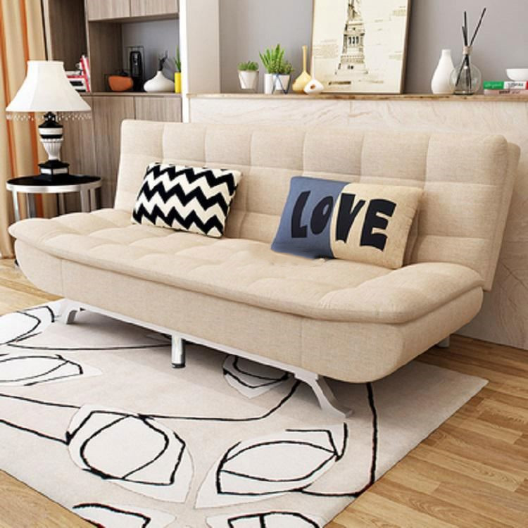Wholesale European US style funiture sofa fabric 3 seaters for living room I shape office metal leg chaise sofa with pillow