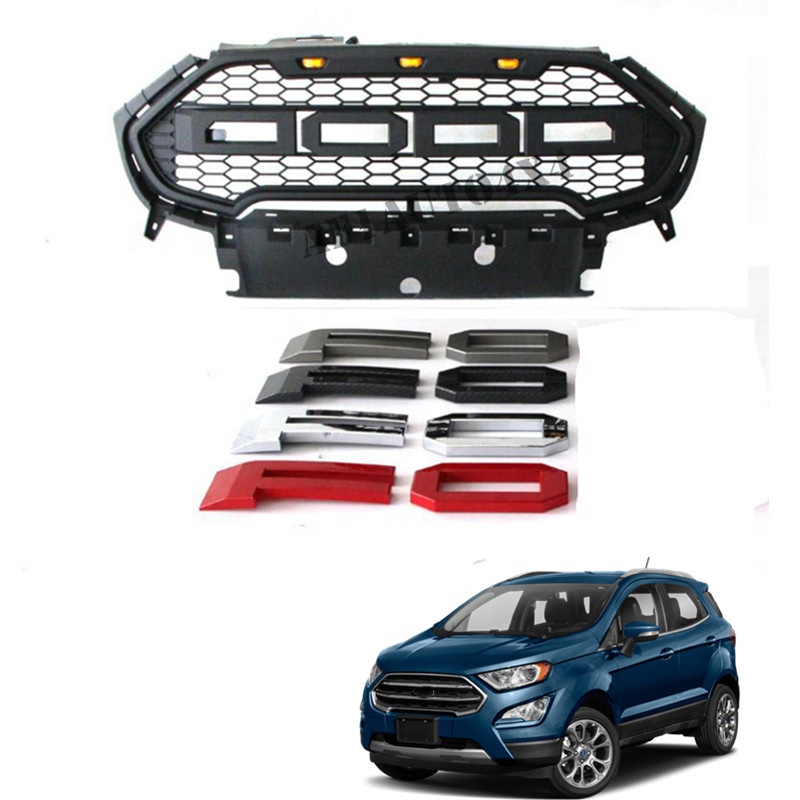 Горячая продажа черный серый цвет 4X4 авто передний гриль для Ecosport 2016-2019 год