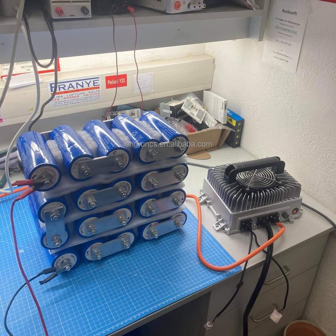 3.3kw 72V 96V 144V 312V 440V 6A 10A 23A 32A 40A CAN PROTOCOL bus on board battery charger 96 volt lithium battery charger