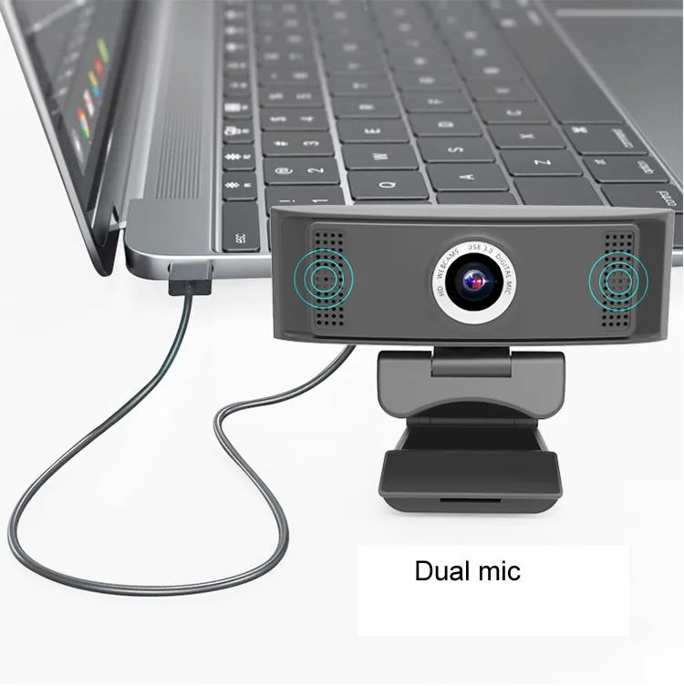 2020 Free Driver Camera 1080 P Web Camara 1920x1080 Webcam For Pc Computer With Dual Mic