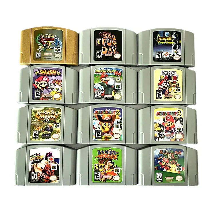 USA Version Game Card For N64 For Nintendo Switch  Bit Game Cartridge Cards