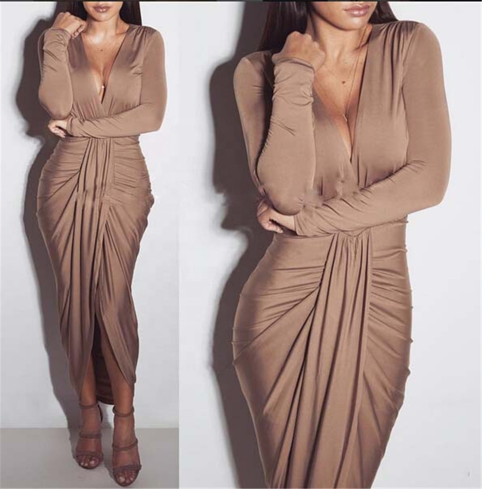 2021 Wholesale Fashion Sexy Women Clothing Wedding Bridesmaid Maxi Dresses