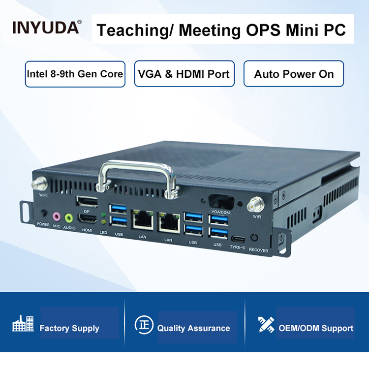 Hot Selling INTEL H310 Cheap Embedded Network Desktop Portable Mini Pc I7 Desktops