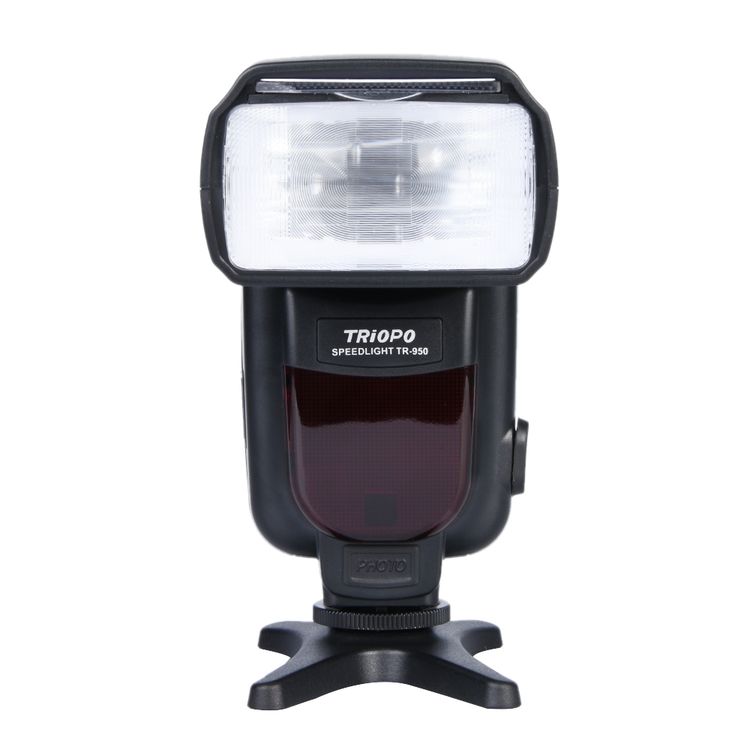 Triopo TR-950 Вспышка Speedlite для камеры Nikon и Canon 650D 550D 450D 1100D 60D 7D 5D